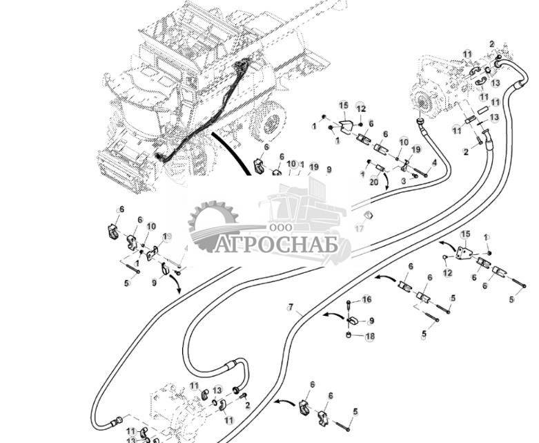 Шланги гидростатического привода, ProDrive™, 2WD - ST830067 176.jpg